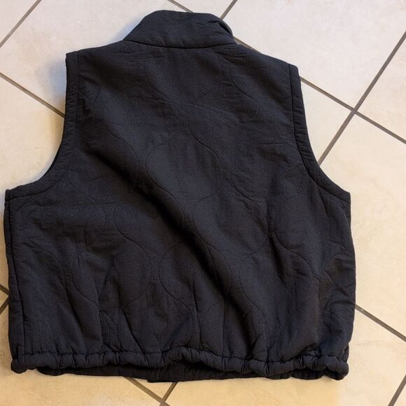 NWT Prana Encinitas Vest Black Sherpa Fleece Lined Size XL - Picture 3 of 10